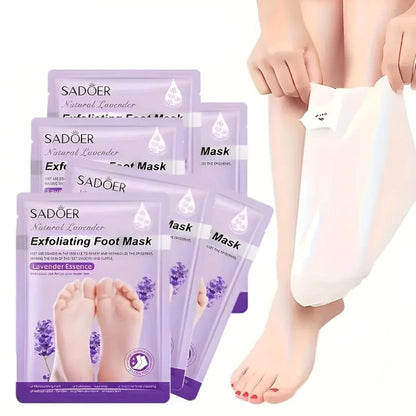 SeoulSkin Glycolic Acid Foot Peeling Mask (1 Pair), Korean Peeling & Exfoliating | Deep Exfoliation with Glycolic Acid, Removes Dead Skin, Cruelty-Free, Foot Peel Off Mask